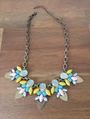 Collier plastron multicolore Promod