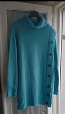 Pull fin T40-42/Bleu Bohneur