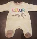 Pyjama "color is my life" vert clair # naissance