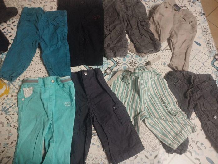 Lot de 8 pantalons 6 mois tbe - photo numéro 1