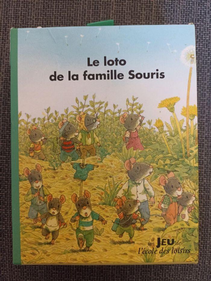 Loto de la famille Souris, École des loisirs Neuf - photo numéro 1