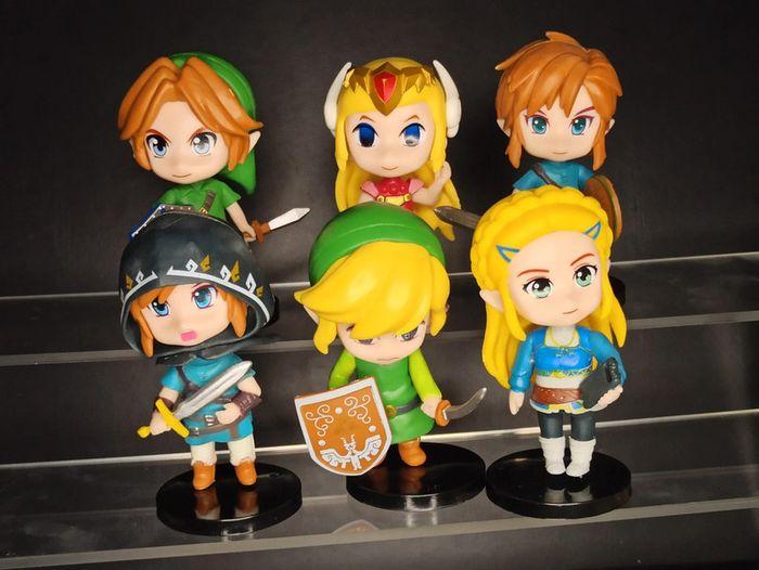 Lot 6 Figurines Legend Of Zelda - photo numéro 1