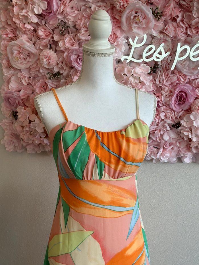 Robe fluide d’été à motifs pastel taille S neuve - Only - photo numéro 5