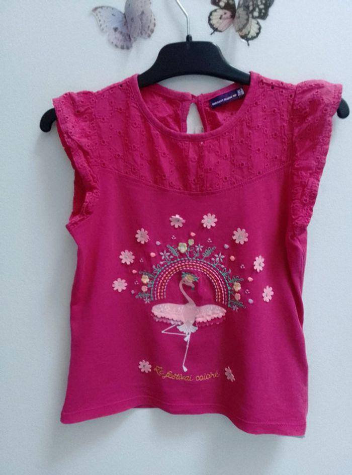 T shirt sergent major fille 7 ans - photo numéro 1