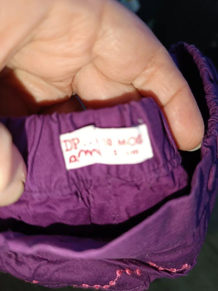 Pantalon violet du pareil au même 18 mois - photo numéro 3