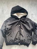 Manteau chaud noir