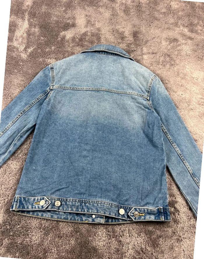 👕 Veste en Jeans vintage y2k Bleu Clair Taille XS 👕 - photo numéro 2