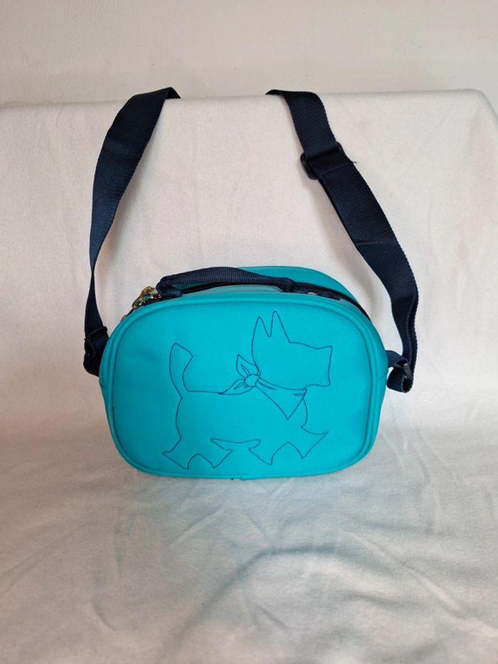 Sac bandoulière turquoise chipie - photo numéro 4