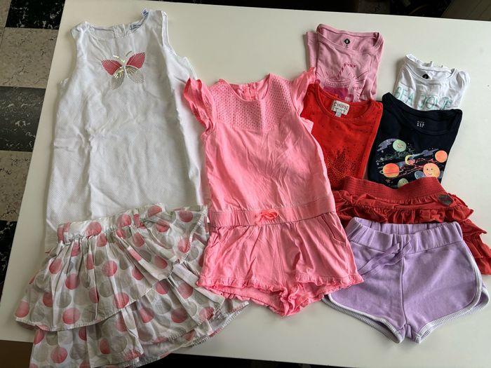 Lot de vêtements printemps été fille 5 ans - photo numéro 1