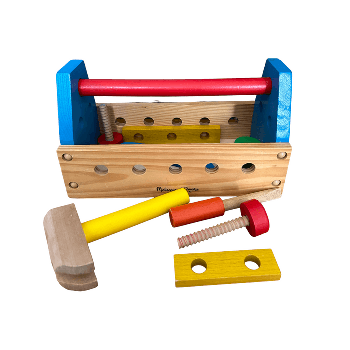 Melissa & Doug - Caisse à outils en bois - photo numéro 1