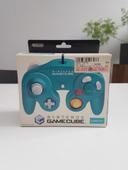 Manette Gamecube Blue Emerald en boite