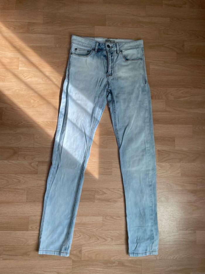 Jean slim bleu clair Pull & Bear taille S/36 - photo numéro 1