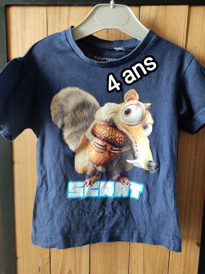 T.shirt Scrat 4 ans - photo numéro 1