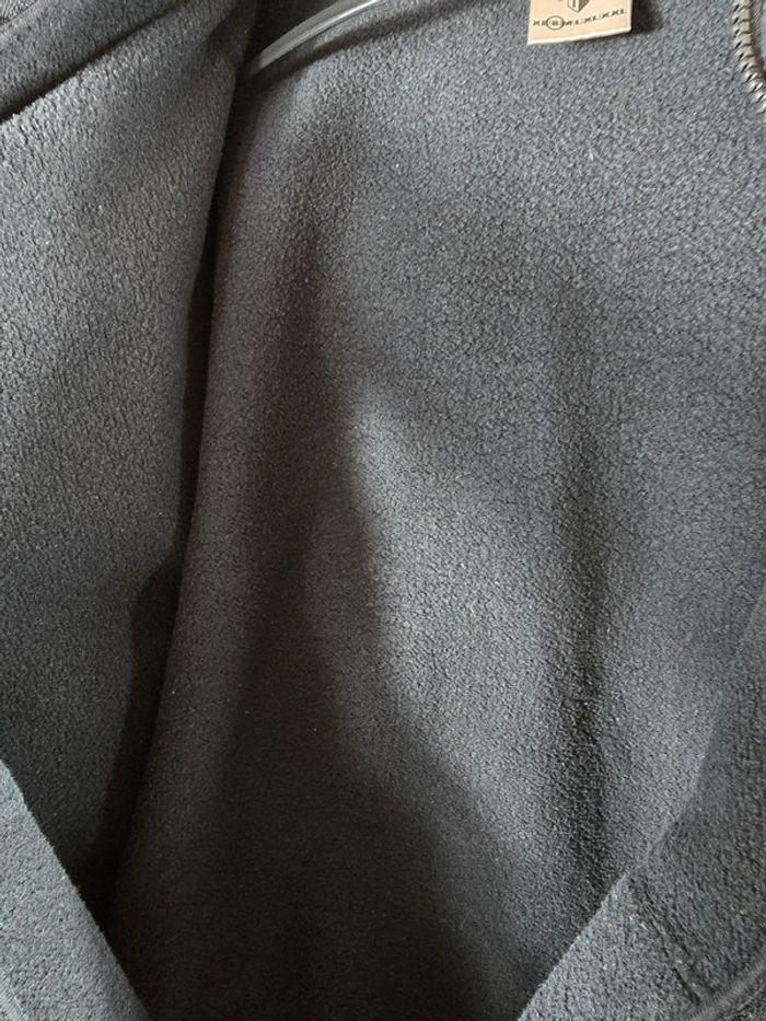 Full zip à capuche noir imprimés gris taille 14/16 ans - photo numéro 8