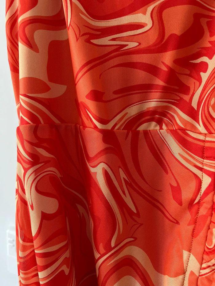 Robe orange shein taille M - photo numéro 2