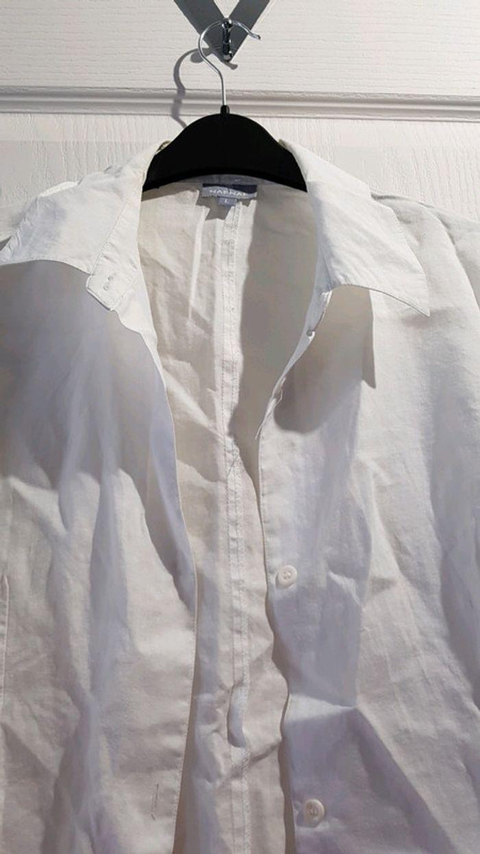 Chemise longue blanche Nafnaf - photo numéro 4