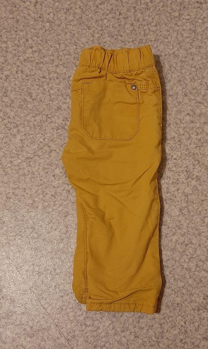 Pantalon jaune moutarde - photo numéro 4