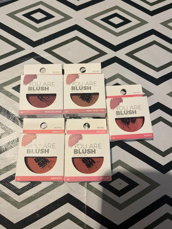 Lot de 5 Blush - photo numéro 1