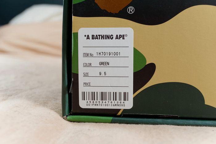 A Bathing Ape Bape Sta Low "Green" - photo numéro 7