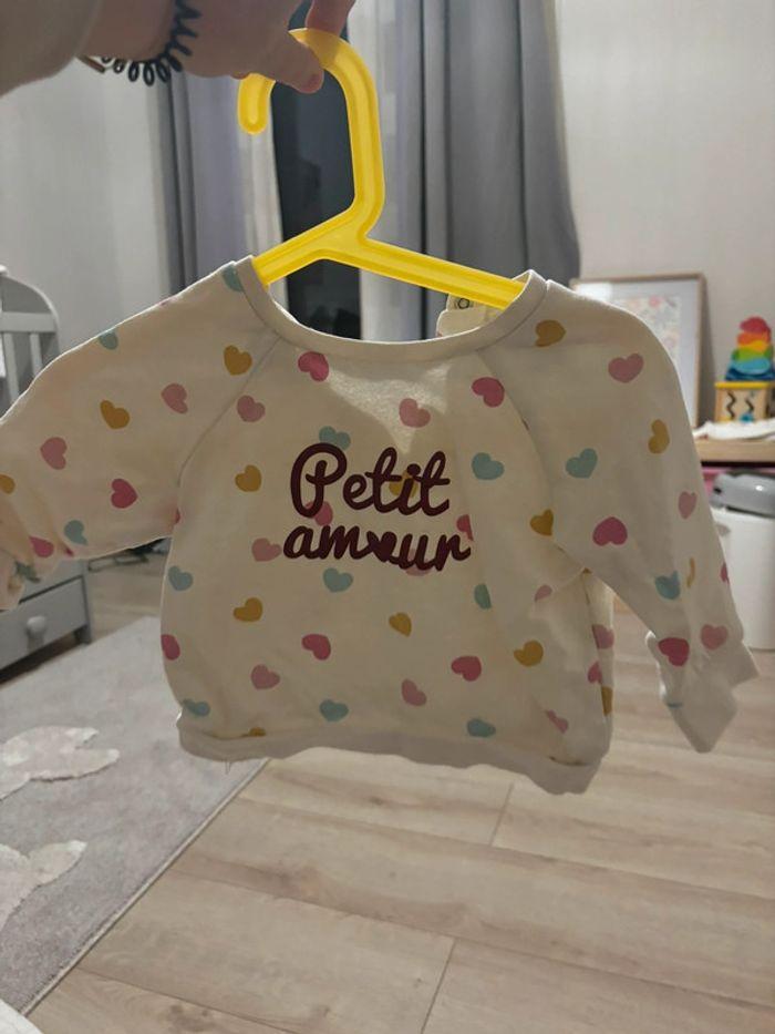 Pull petit cœur