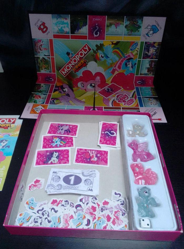 Jeu de société : Monopoly junior my little pony - photo numéro 5