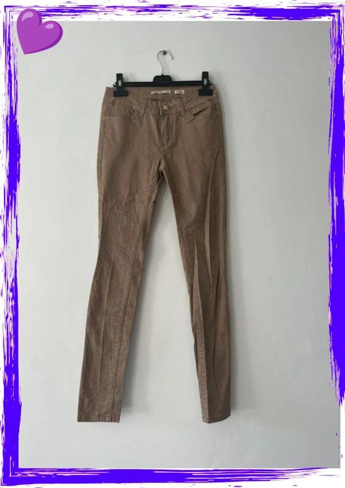 Pantalon / Jeans Marron - taille 38 - photo numéro 1