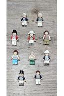 Lot de 10 minifigurines pirates (compatible Lego)