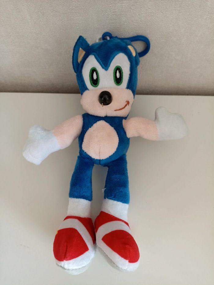 Peluche porte clé Sonic - photo numéro 1