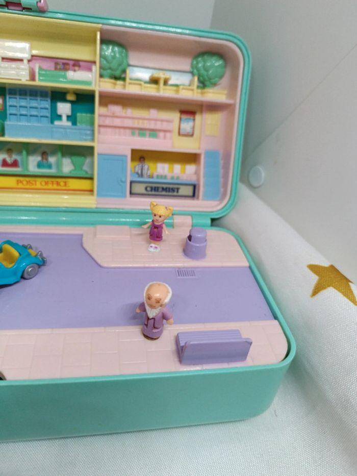 Box street high Polly pocket bluebird tirelire monnaie monnayeur money trinket banque postale office - photo numéro 5