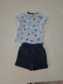 Ensemble short / tee-shirt bébé