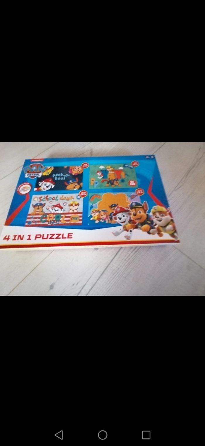 Puzzle pat patrouille 4 en 1 - photo numéro 1