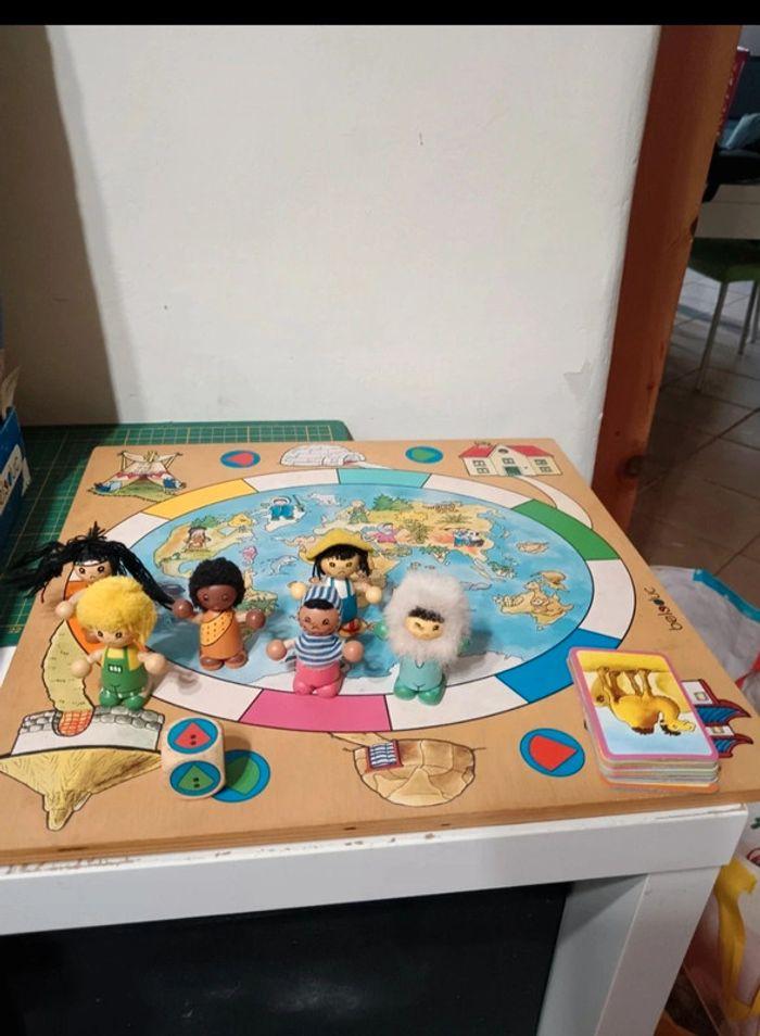 Jeux de société vintage les enfants du monde - photo numéro 2