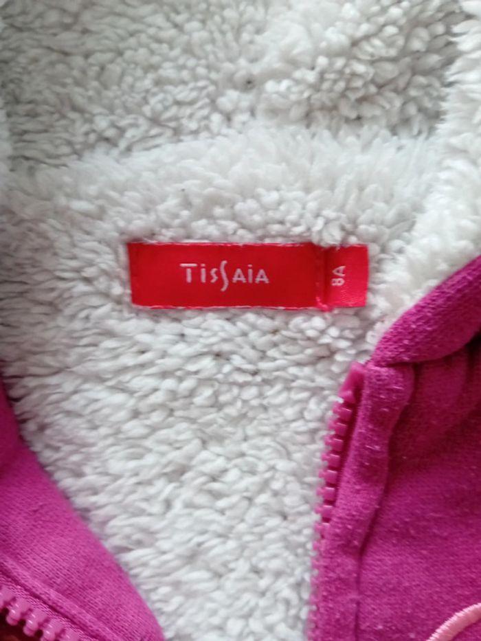 Veste polaire 8ans tissaia - photo numéro 2