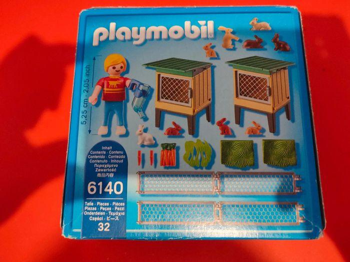 Playmobil Country - Enfant avec Enclos a Lapins et Clapier - 6140 - photo numéro 2