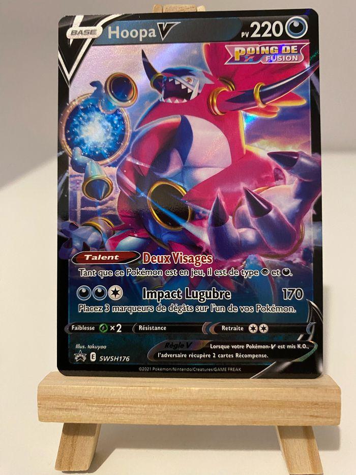 Carte Pokémon Hoopa V épée et bouclier fR neuf