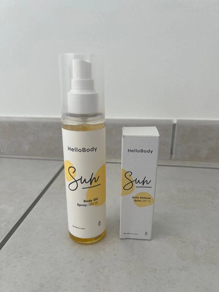 Lot de 2 produits de la gamme Sun de Hello Body - photo numéro 1