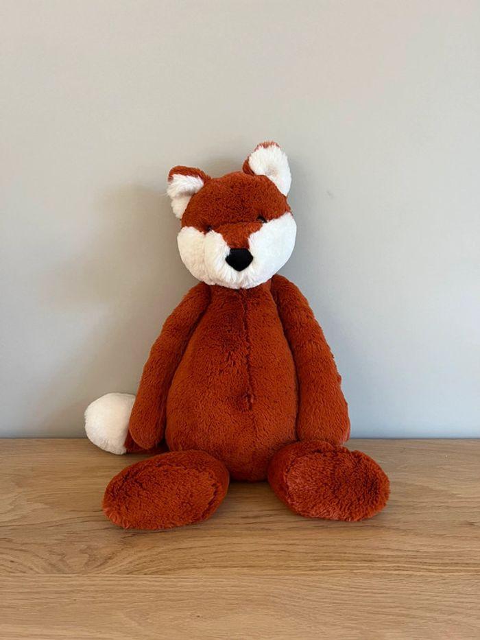 Big bashful fox cub Jellycat - photo numéro 1