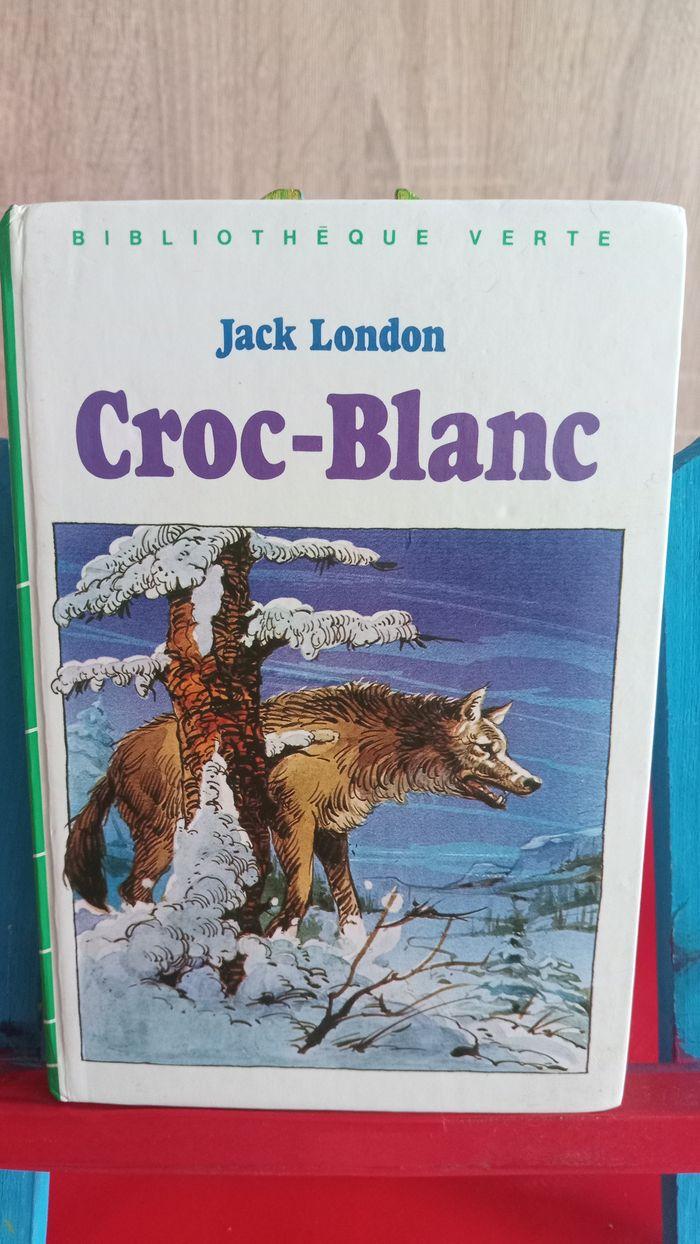 Croc-Blanc, Jack London, 1985, bibliothèque verte - photo numéro 1