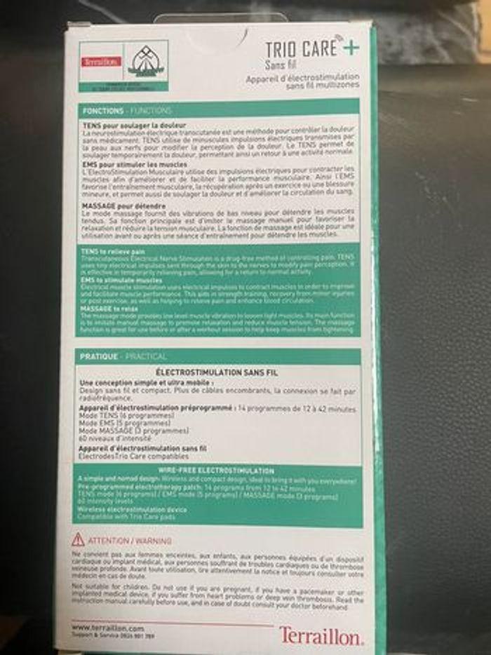 Stimulateur musculaire électronique - photo numéro 3