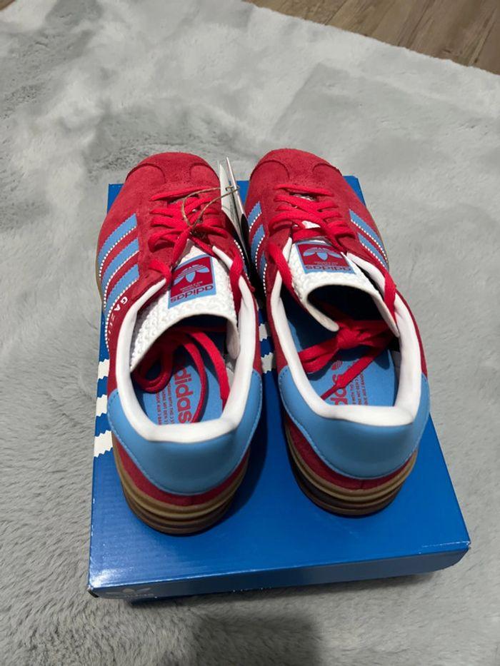 Gazelle bold femme rouge et bleu 42 2/3 - photo numéro 4