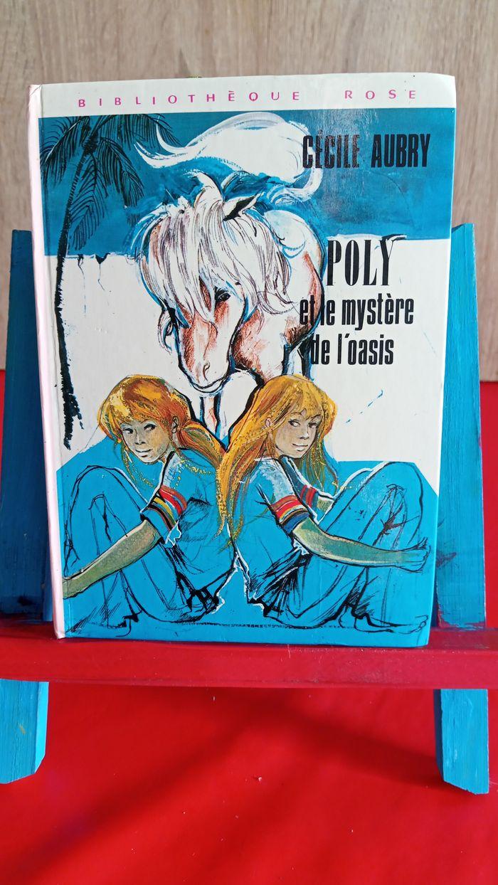 poly et le mystère de l'oasis, 1981, bibliothèque rose, - photo numéro 1