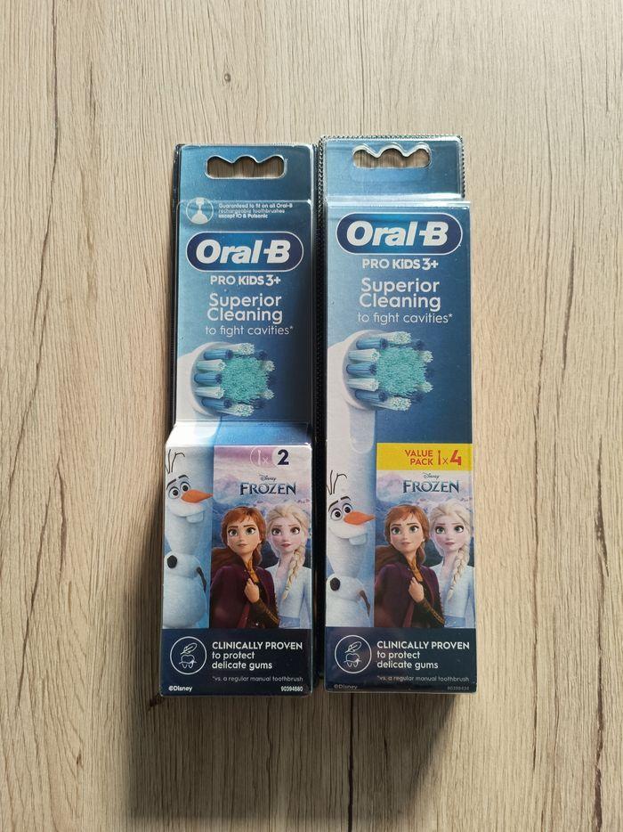 Lot de 6 brossettes oral b