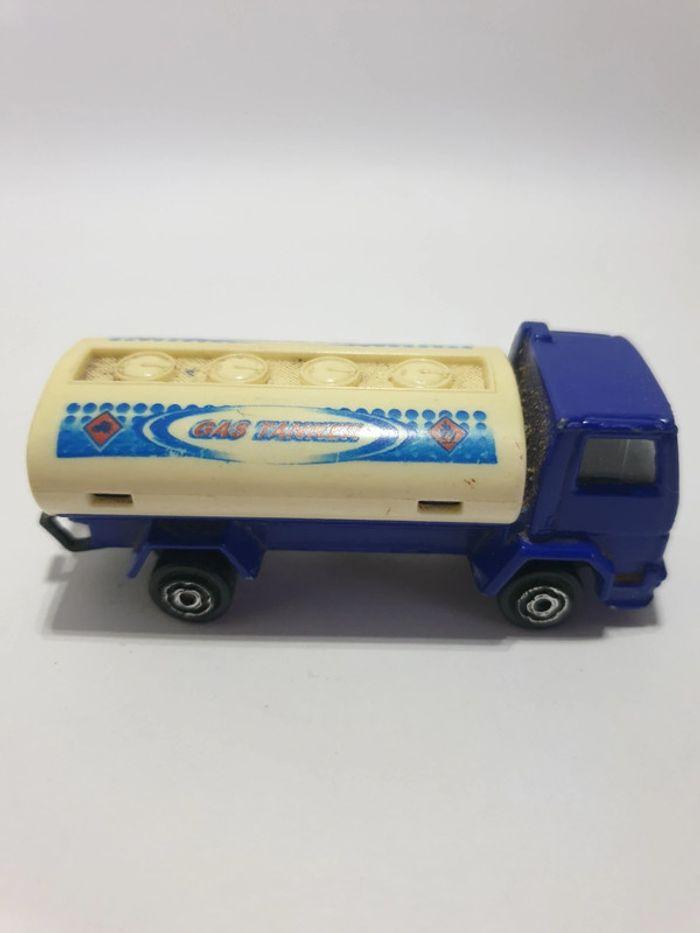 Majorette Ford Gas Tanker Bleu Blanc 1/100 - En Excellent État 🇨🇵 - photo numéro 5