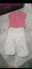 Pantalon et tee shirt