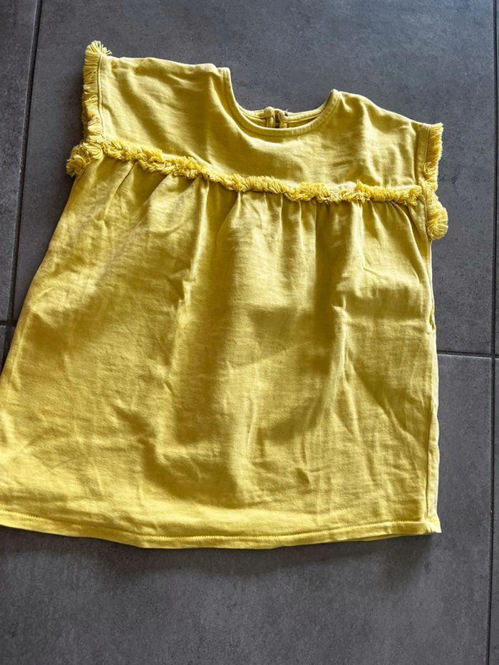 Robe jaune Mango 80cm - photo numéro 1