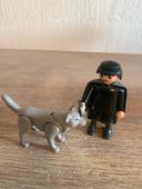 Playmobil loup et personnage