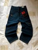 Pantalon carpenter en jean coupe skater baggy Hawk brodé y2k 100% coton taille 29US #18