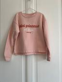 Sweat rose 6 ans Charlie et prune