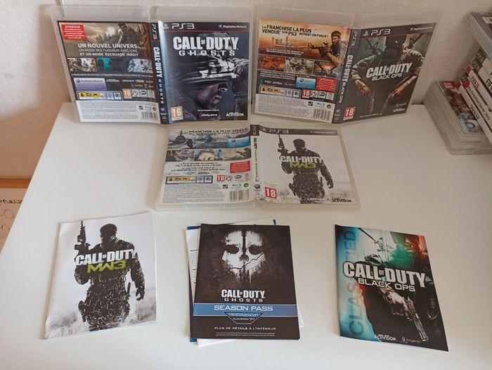 Lot jeux PS3 call of duty - photo numéro 1