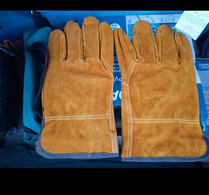 Gants vachette cuir - photo numéro 1